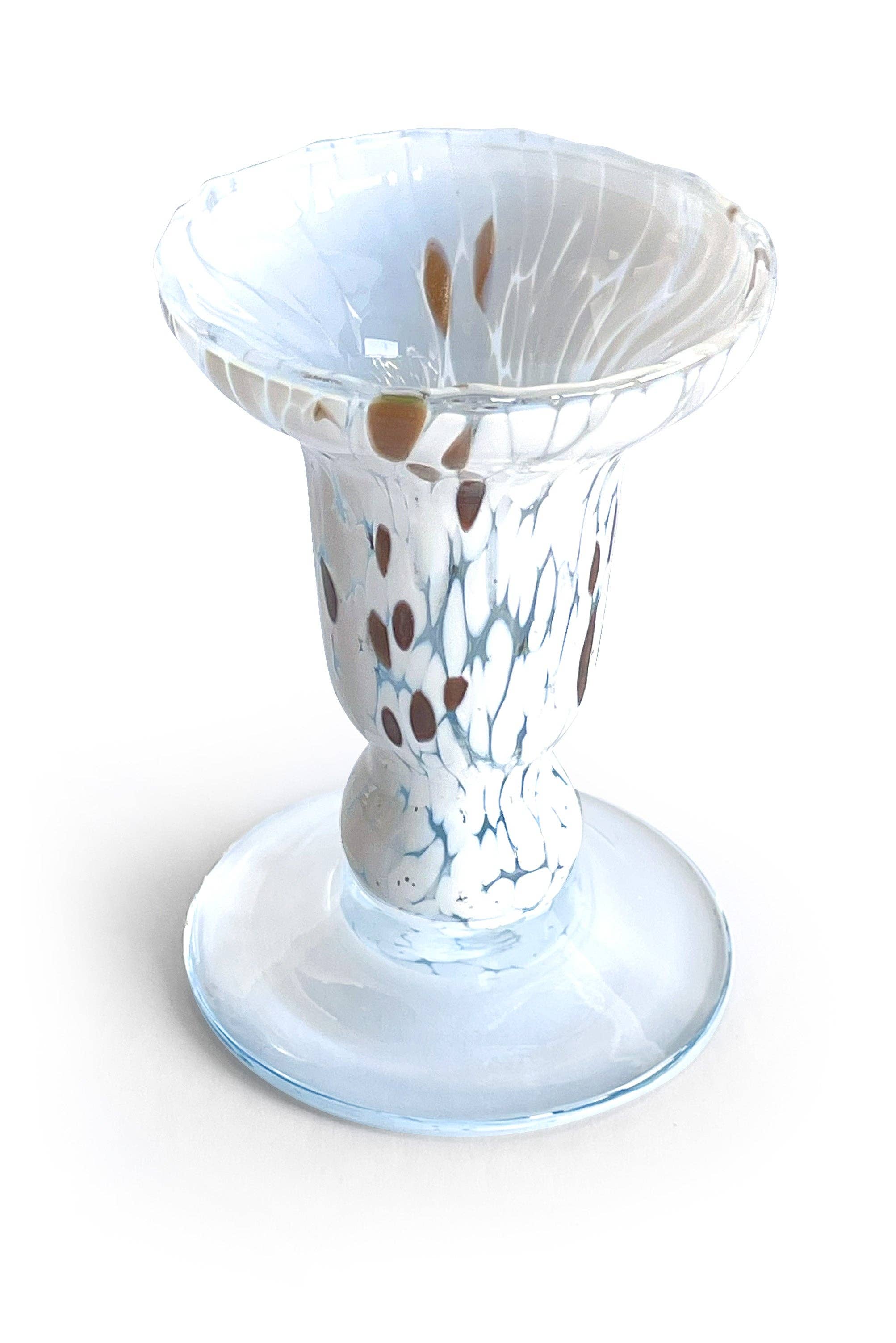 Mazzega Art & Design – wholesale Candle holder – Set of 2 Glass Candelabra, Hand-Blown and Crafted - The Colors of Murano - Table Candlesticks, Weddings, Parties. Made in Italy9