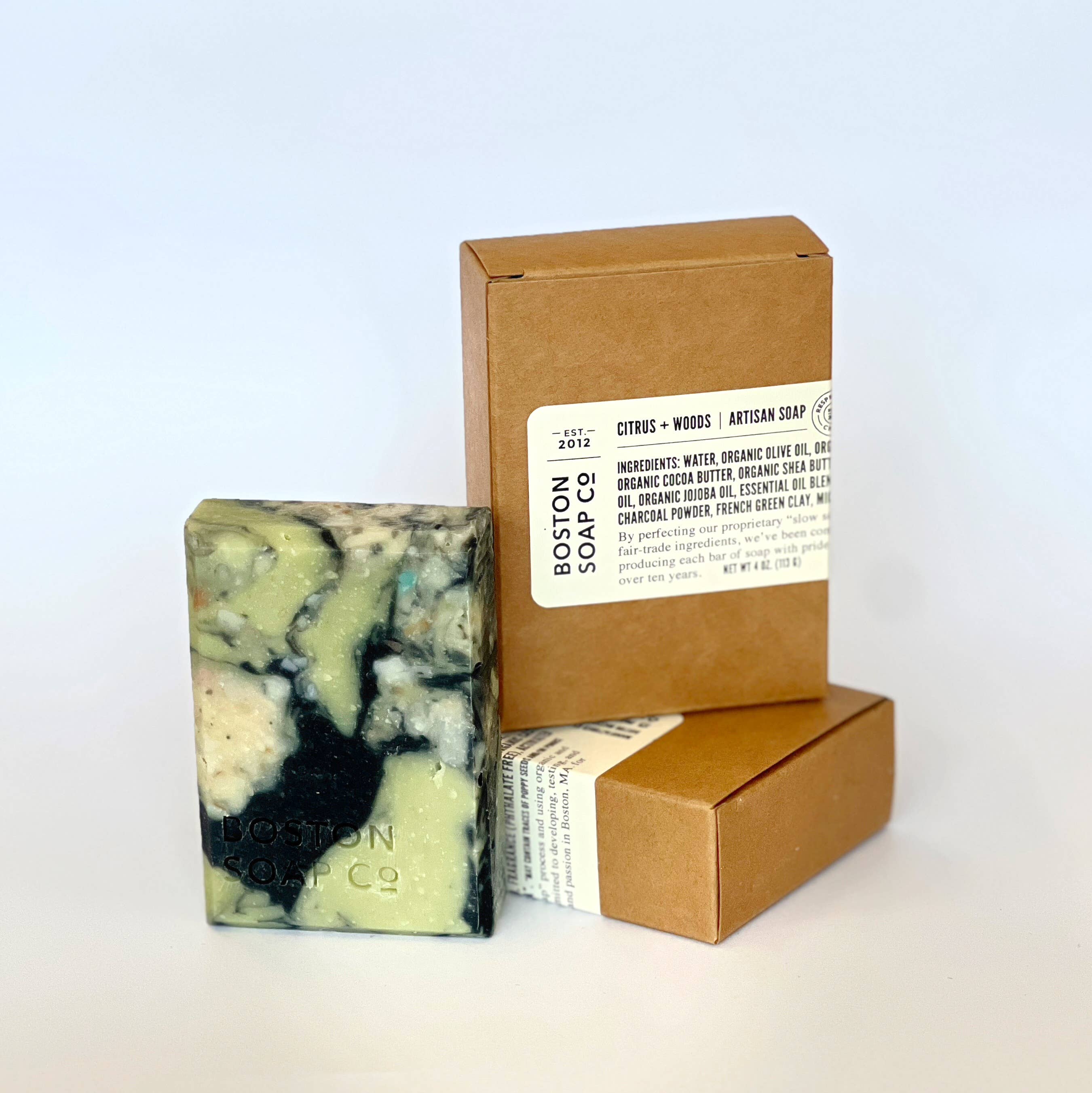 Boston Soap Co. - Wholesale Bar Soap - Evergreen Bay Rum1