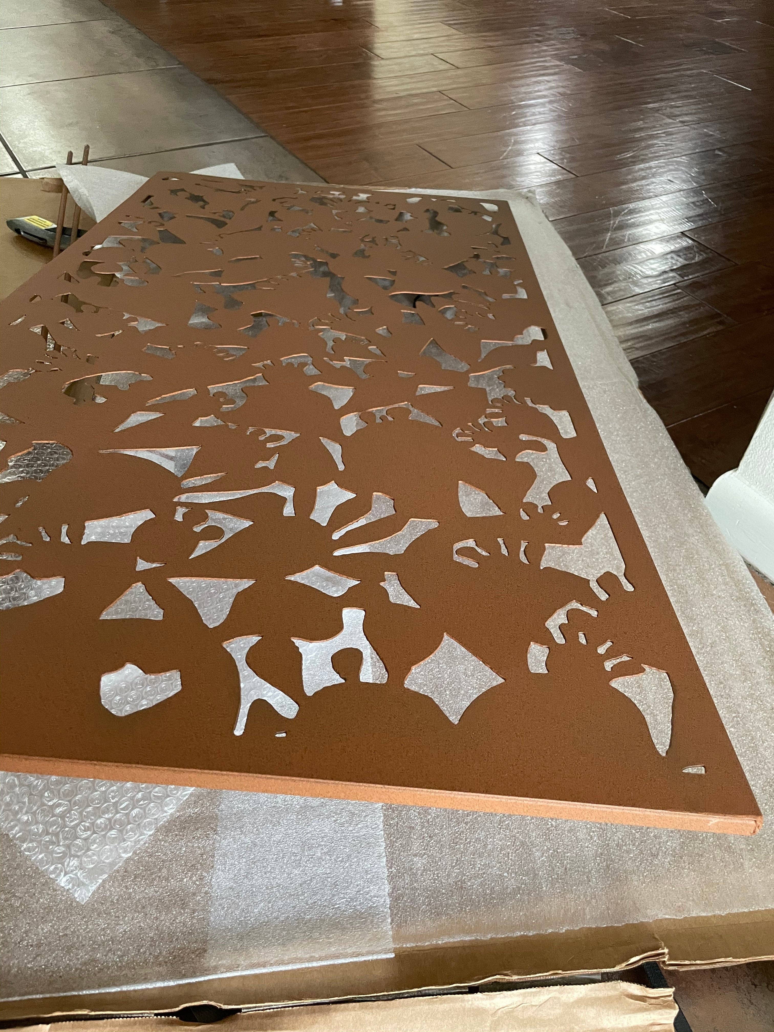 Rustica Ornamentals - Wholesale Outdoor Ornament/Decor - Outdoor Privacy Screen / Metal Wall Sculpture5