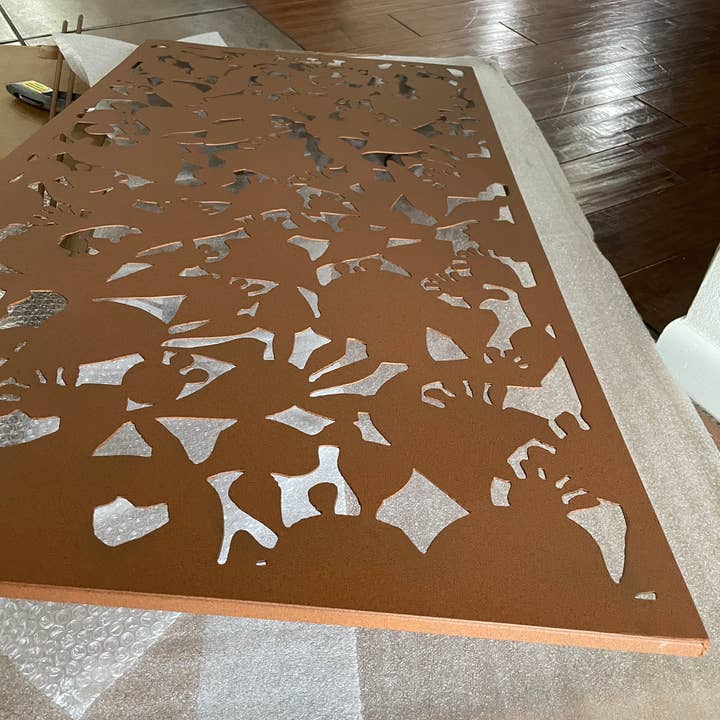 Rustica Ornamentals - Wholesale Outdoor Ornament/Decor - Outdoor Privacy Screen / Metal Wall Sculpture5