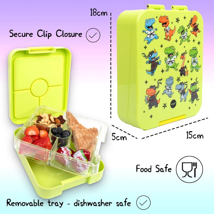 Fringoo Group Ltd - Vendita all'ingrosso Cestino/borsa pranzo - Bambini - Lunch box Dino Ninja2
