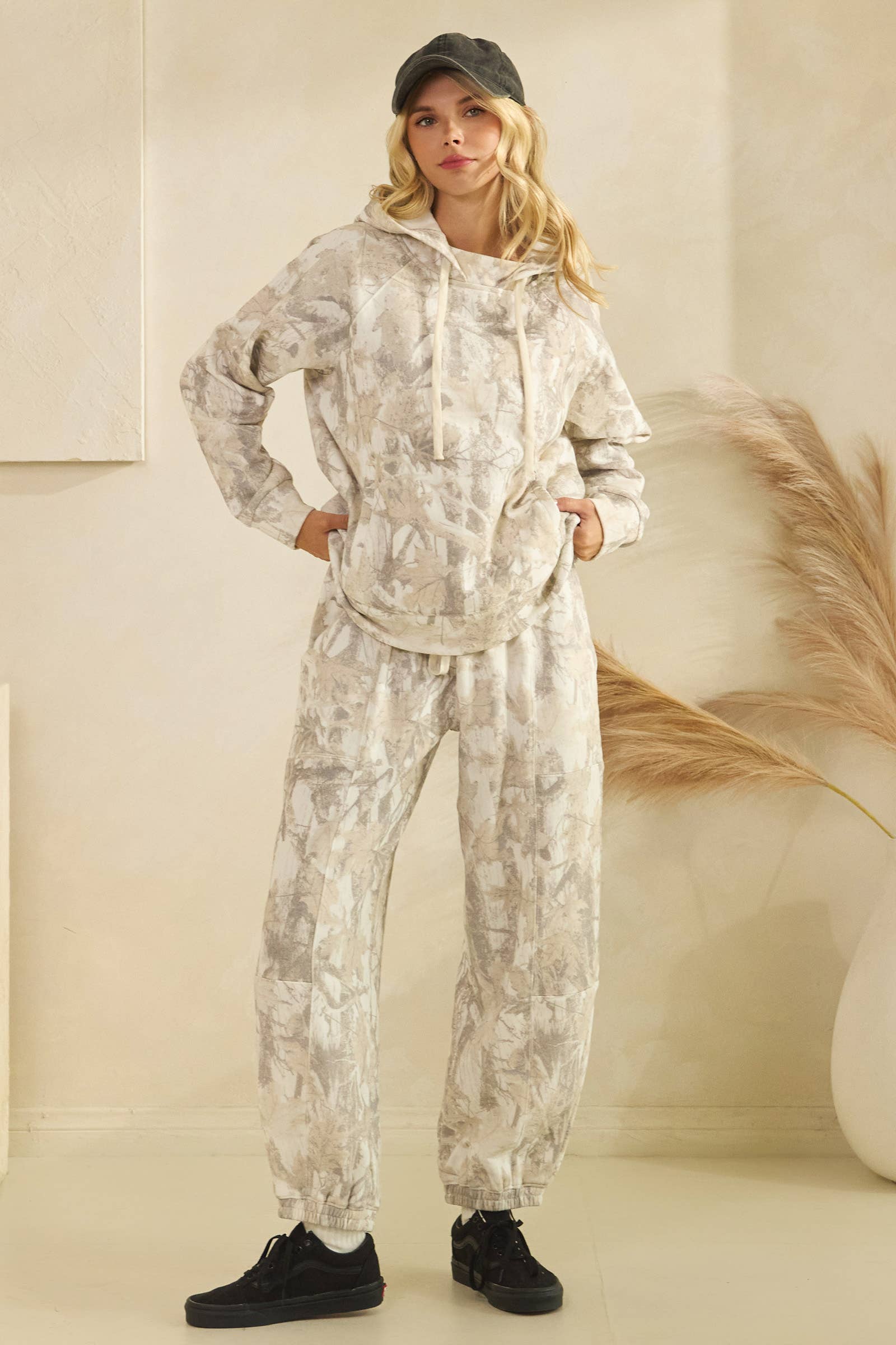 Veveret - Wholesale Pants - Women's - Printed French Terry Pants60