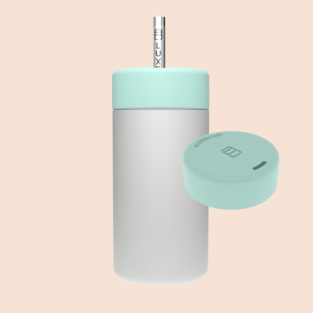 Luxey Cup – wholesale Isolerade dryckesvaror – GRÅ - Duo Switch Rostfritt Stål Mugg 12oz16