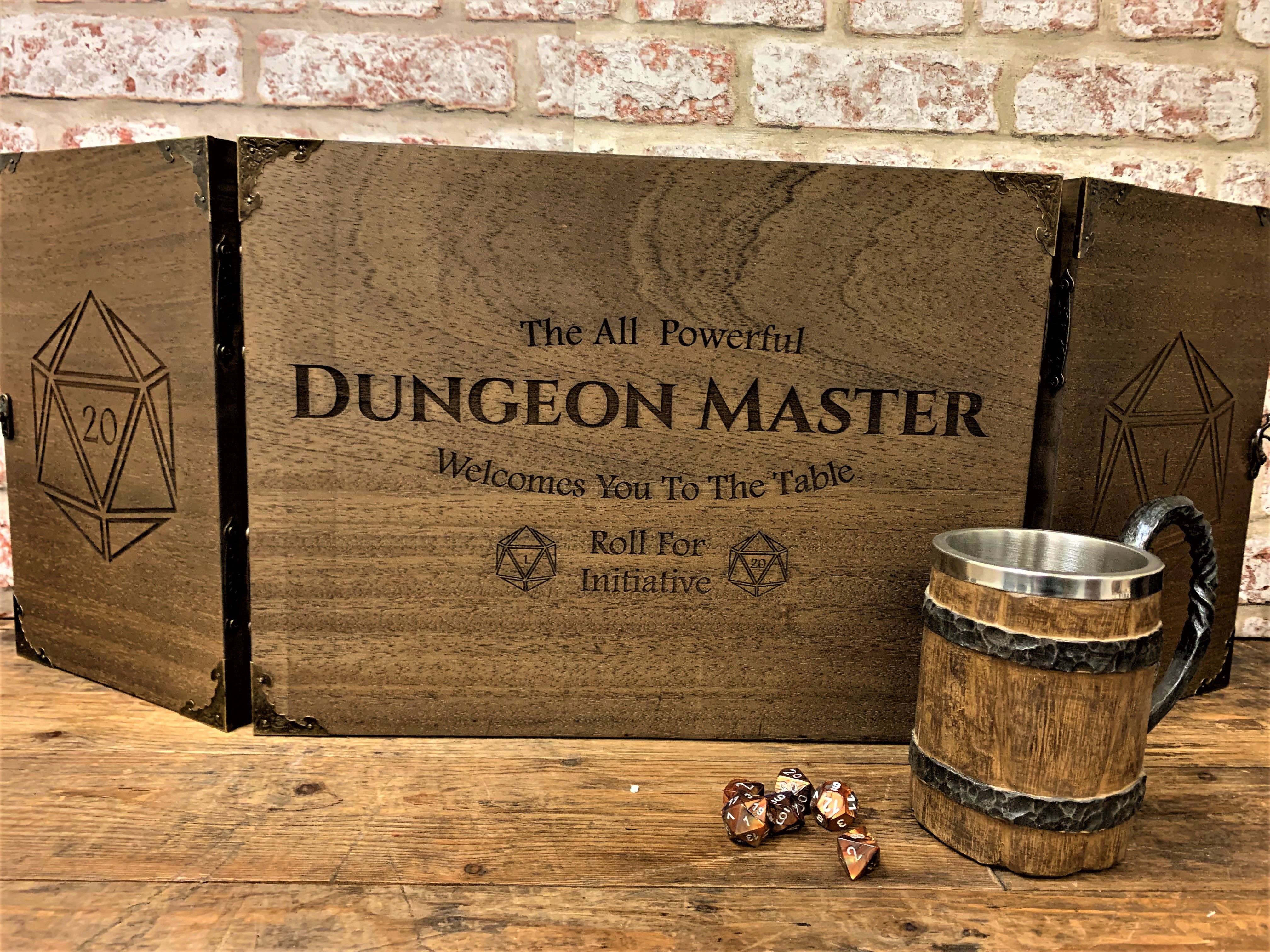 Fandomonium - Wholesale Bordspel - Houten „" All Powerful Dungeon Master "” -scherm”8