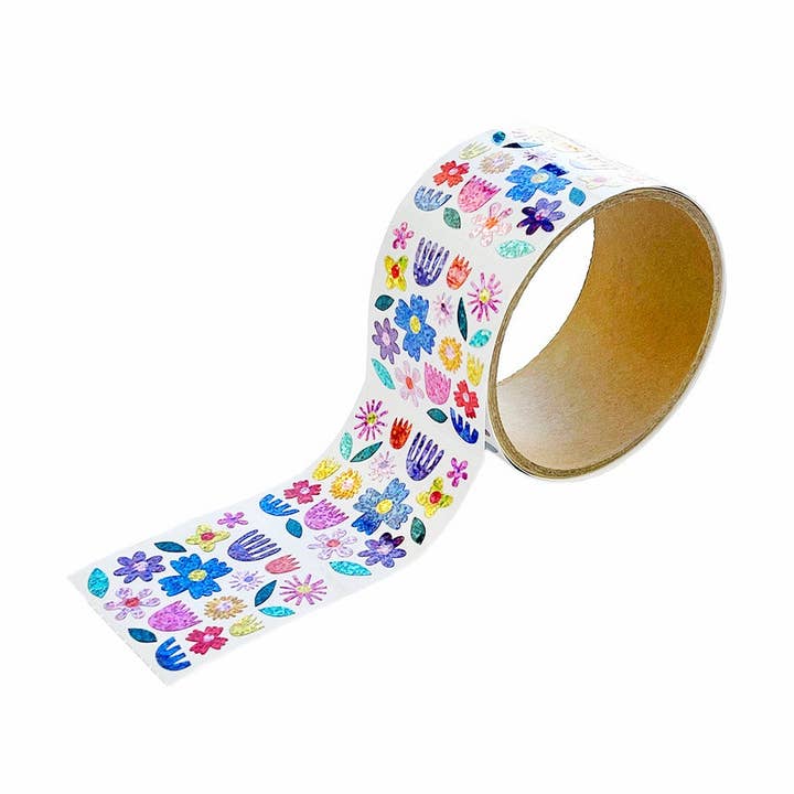 WS-Bloomers Stickers on the Roll for wholesale by Pipsticks