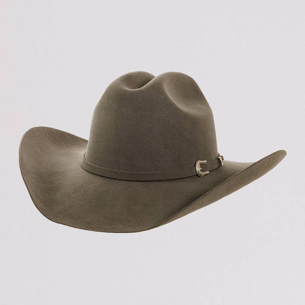 American Hat Makers - Wholesale Cowboyhoed - Uniseks - 100% wollen vilten western cowboyhoed - Style Cattleman4