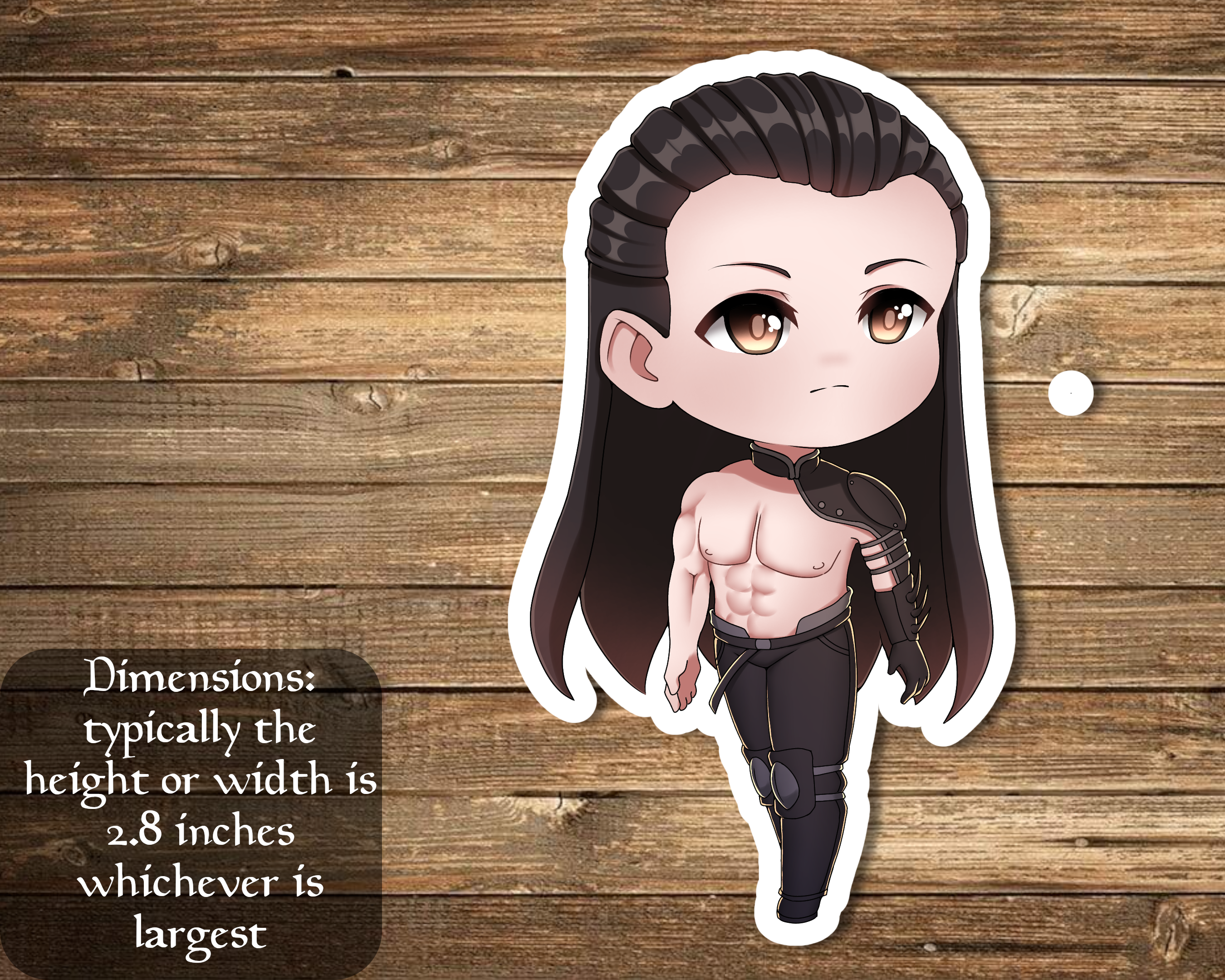 Mega Chibi - Vendita all'ingrosso Adesivo - Adesivo Mirko di Vosk0