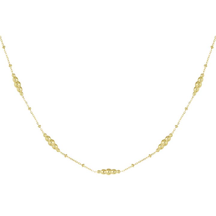 Collana semplice con ciondoli intrecciati per la vendita all'ingrosso da parte di SHINE BUY