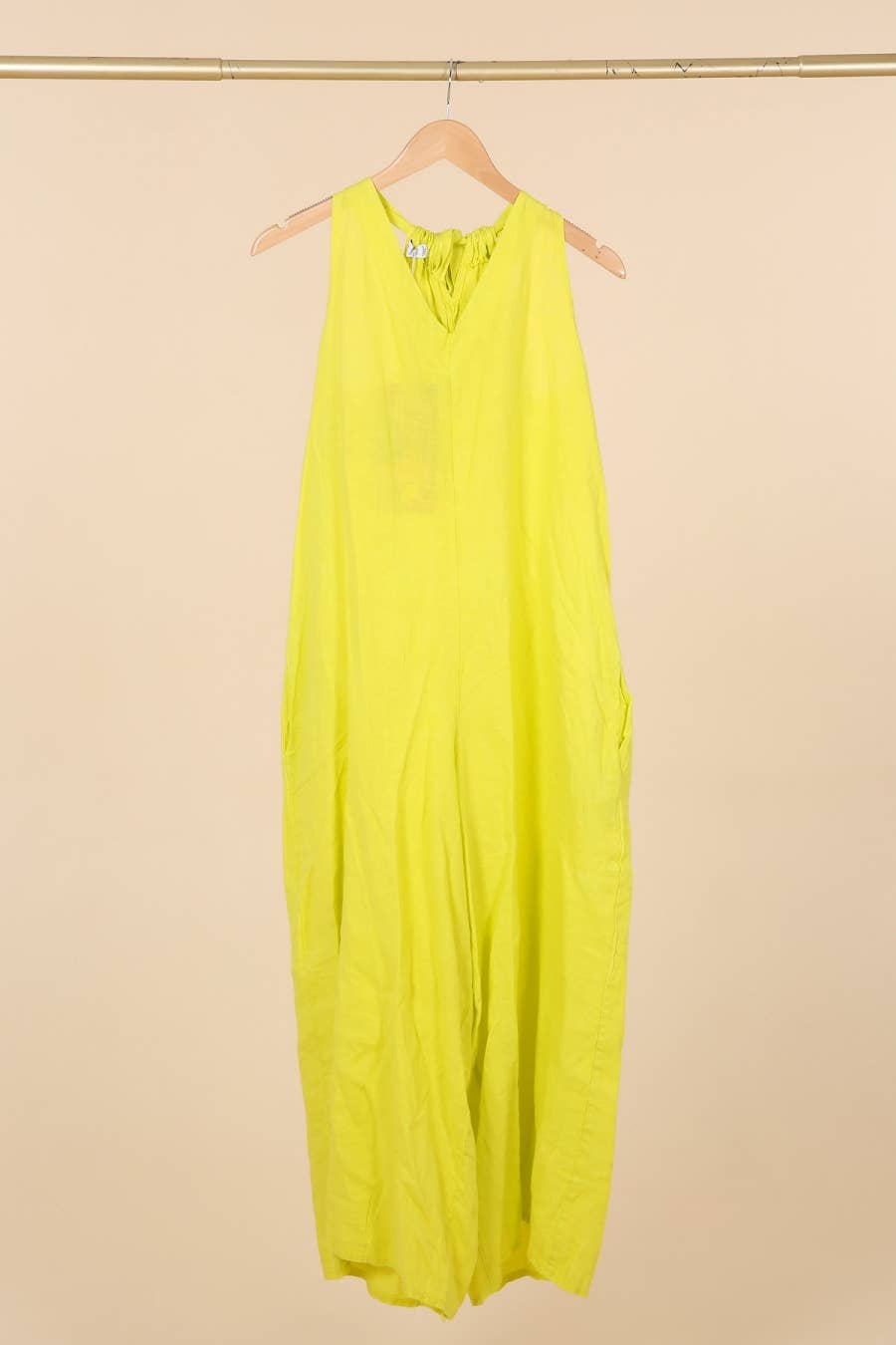 la maison des fibres naturelles – wholesale Jumpsuit – Women's – Sleeveless jumpsuit in 100% linen 6201413