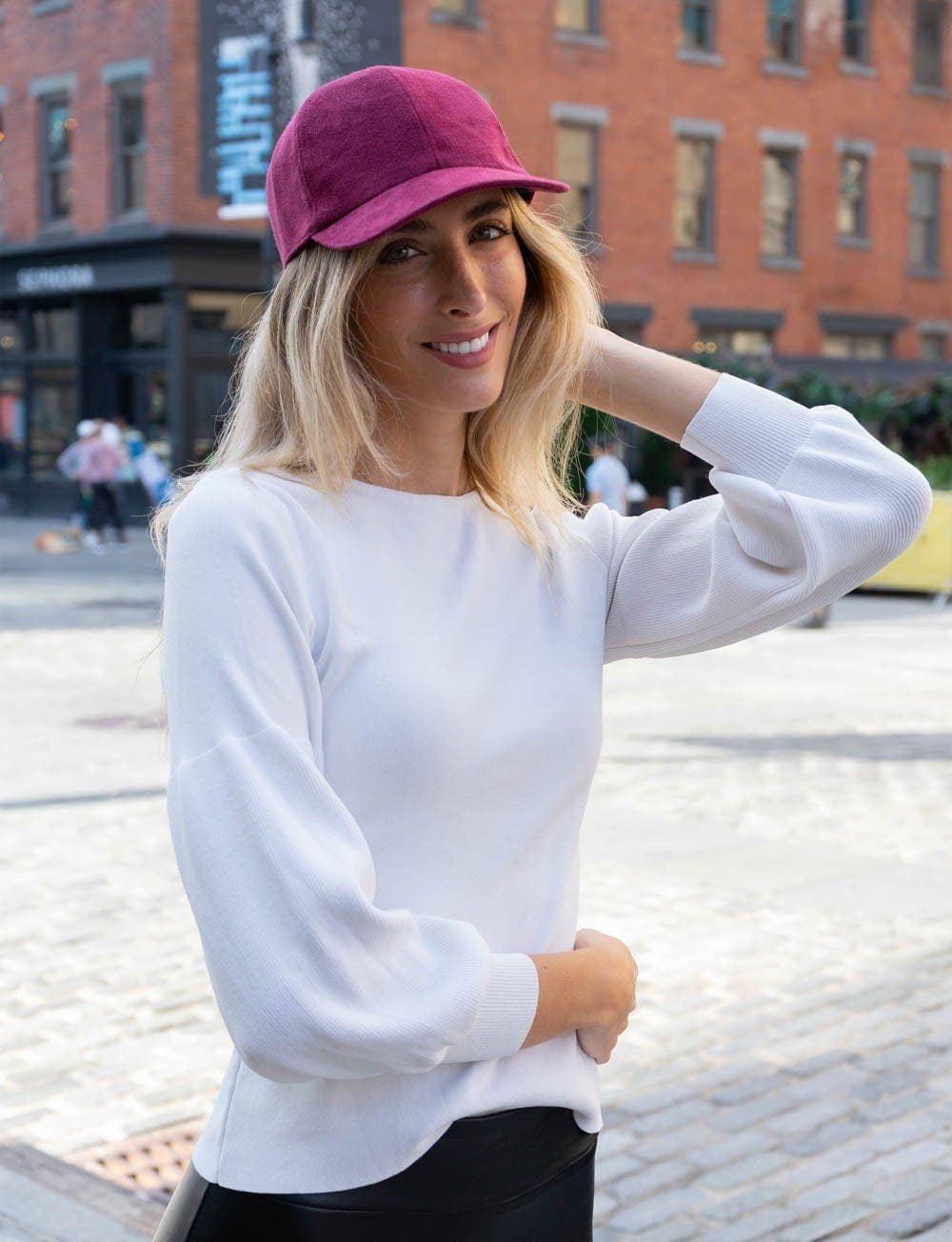 Magid - Wholesale Baseball Cap - Women's - Magid Suede Baseball Cap22