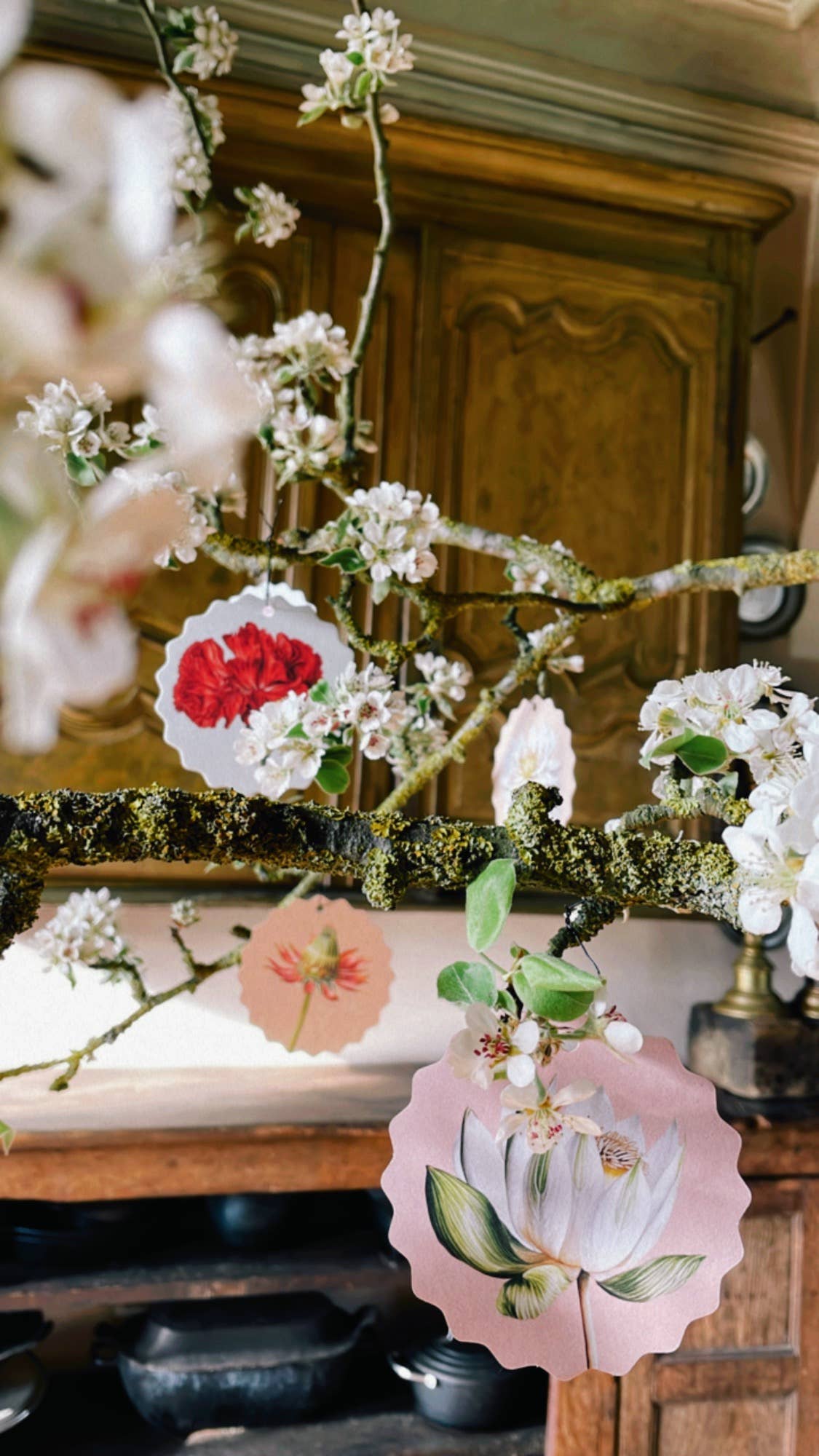 30x40 – Großhandel Untersetzer – Untersetzer-Set mit Blumenmotiven, Sternform13