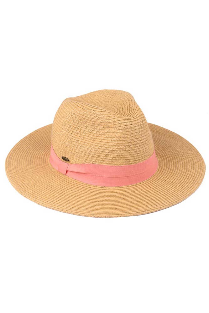 Hana - Wholesale Straw Hat - Women's - C.C Adjustable String Straw Hat2