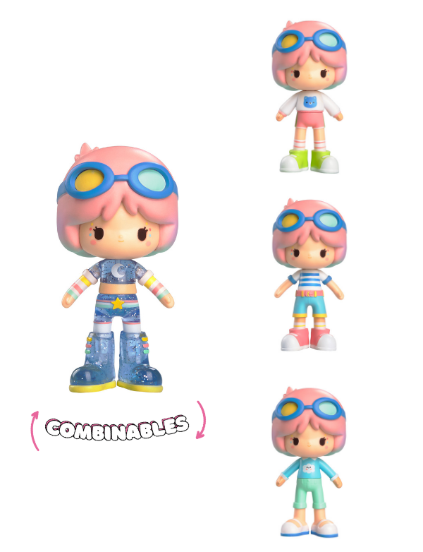 Triciclo Editores - Wholesale Doll Accessory Kit - Kids - Dundun Fashion Dolls - Display 8 units9