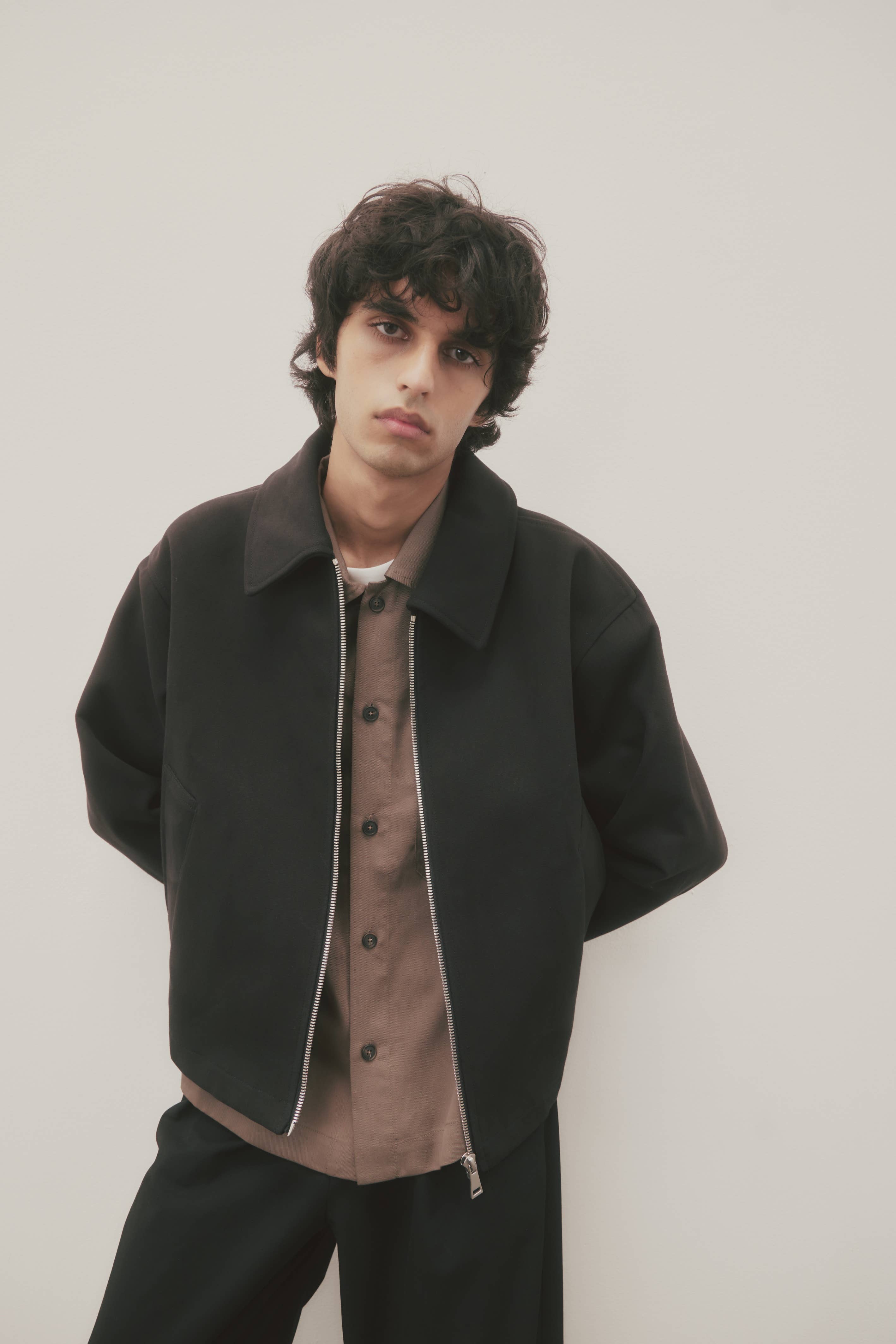 BLACK The David Jacket | Heavyweight Utility Jacket for wholesale on Faire2