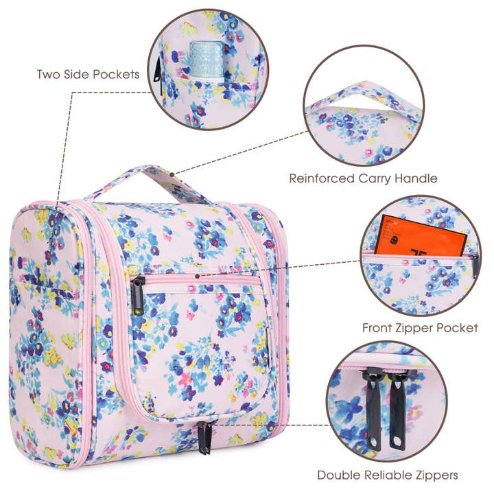 wandf – wholesale Toiletry bag – women's – NW5126 Travel Toiletry Cosmetic Bag With Handle Women Gift91