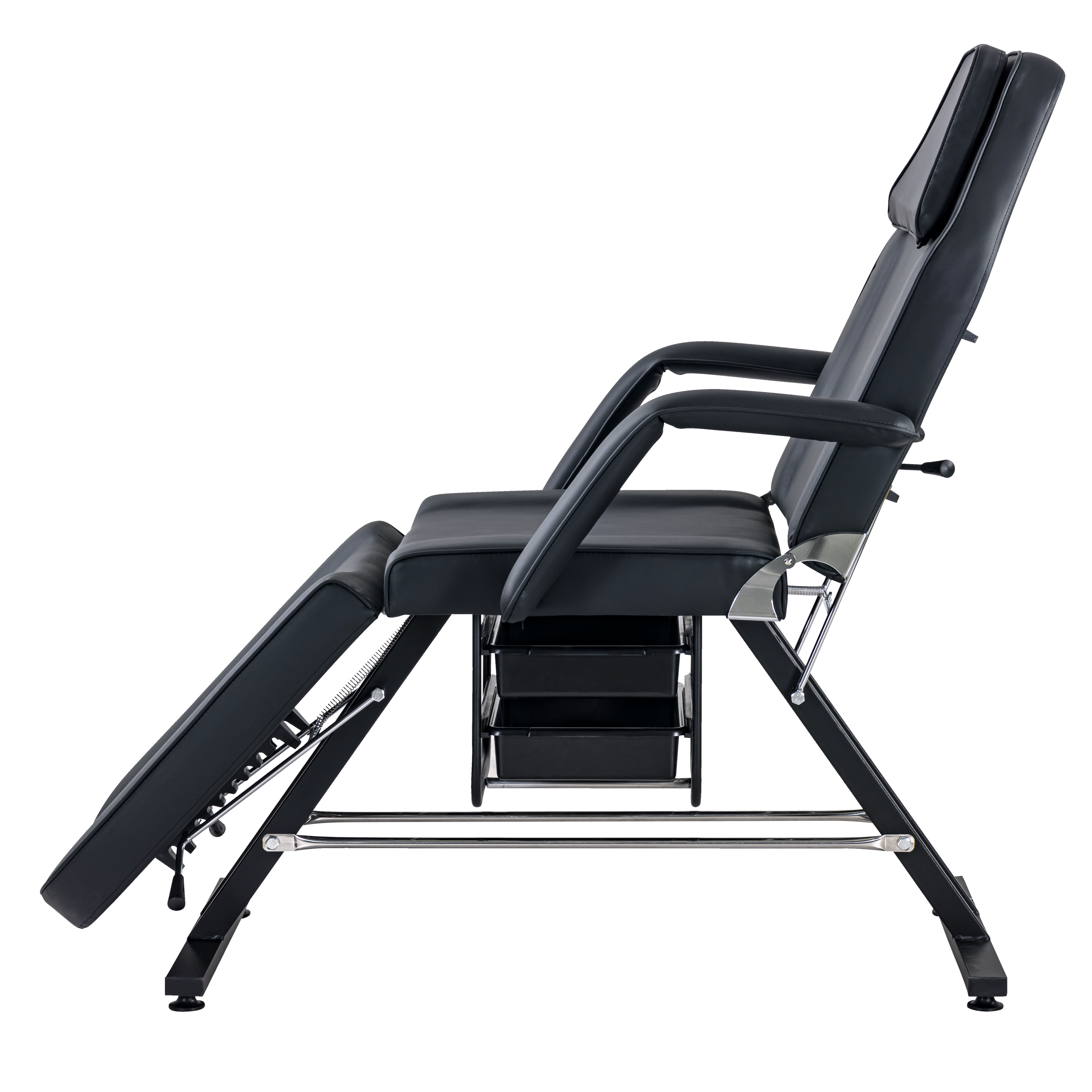 39F Inc. - Wholesale Chair - 3‑Section Massage & Tattoo Chair with Hydraulic Stool7