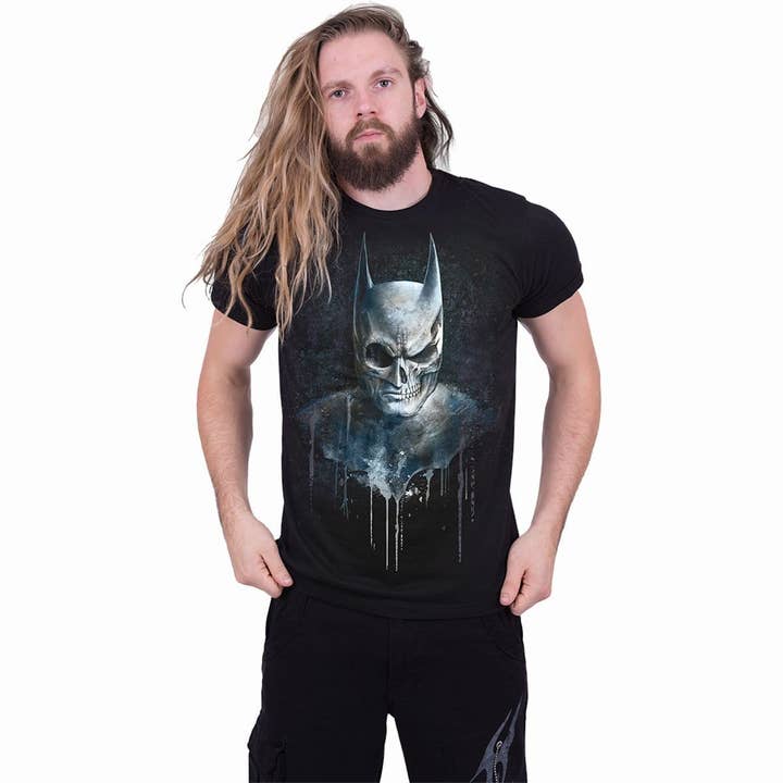 Spiral - Wholesale T-Shirt (Graphic) - Unisex - BATMAN - NOCTURNAL - T-Shirt Black