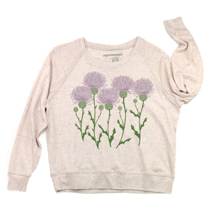Thistles Pia Tri Blend Pullover for wholesale by Supermaggie @ Faire