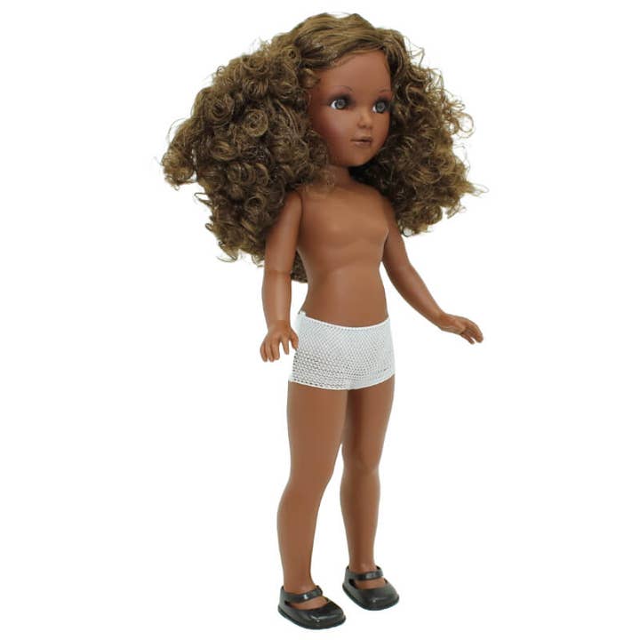 Folk Artesanía Muñecas - Wholesale Doll - Kids - Mari's 41 cm doll. nude original mulatto Folk Craft4