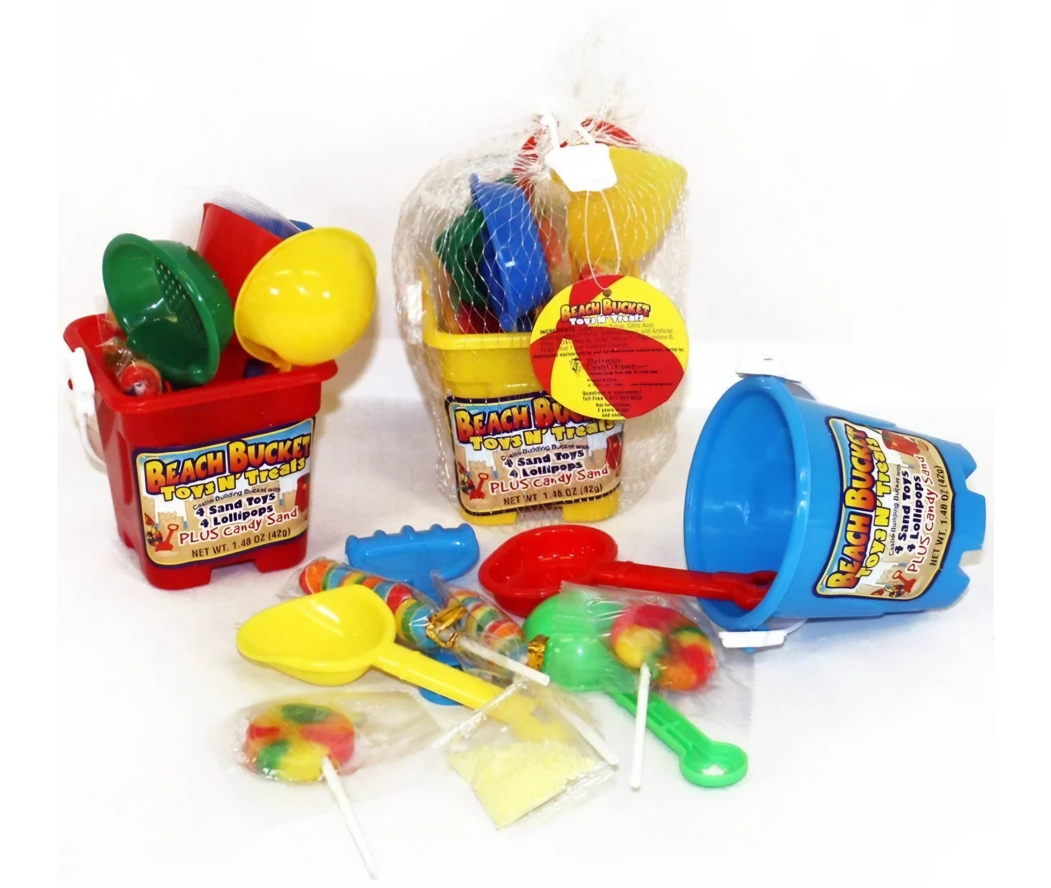 Majestic Wholesale - Wholesale Hard Candy - Beach Bucket Toys & Treats, 1.48 oz., 12 ct.2
