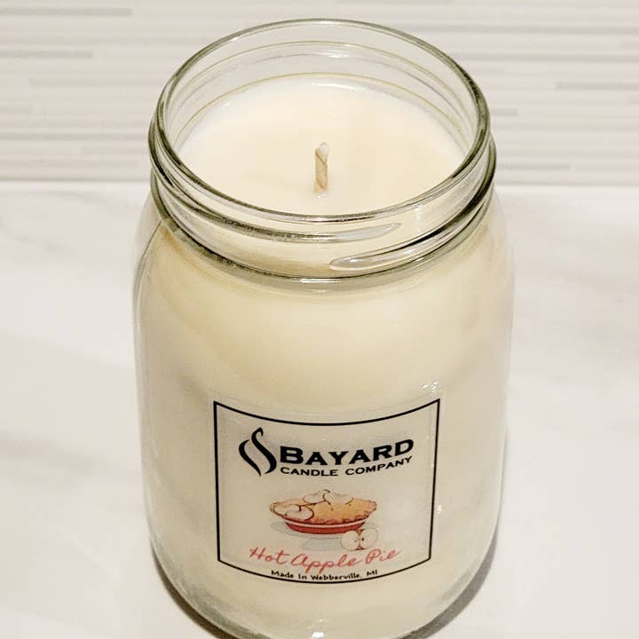 Bayard Candle Company - Wholesale Jar/Filled Candle - Apple Pie Candle6