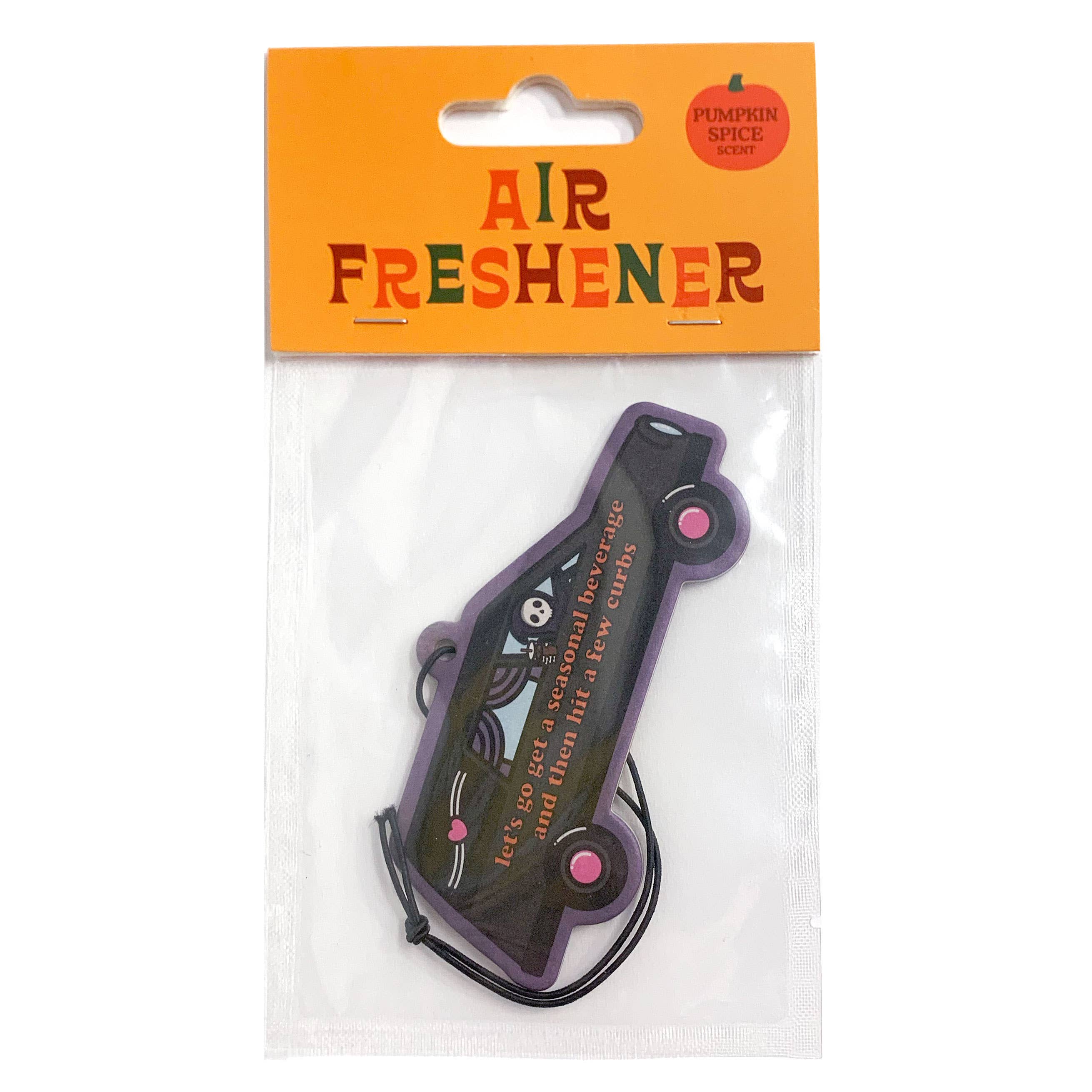 Krystan Saint Cat - Wholesale Car Freshener - Unisex - Grim Reaper Coffee Hit Curbs Pumpkin Spice Air Freshener2