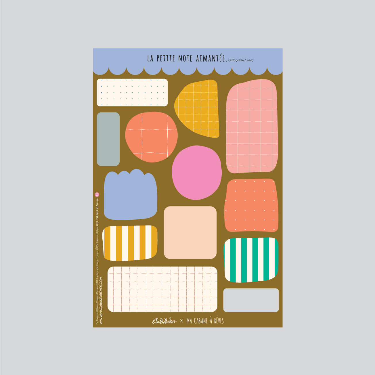 Ma Cabane à Rêves – Großhandel Magnete – Magnetische Notizzettel Taxi Brousse0