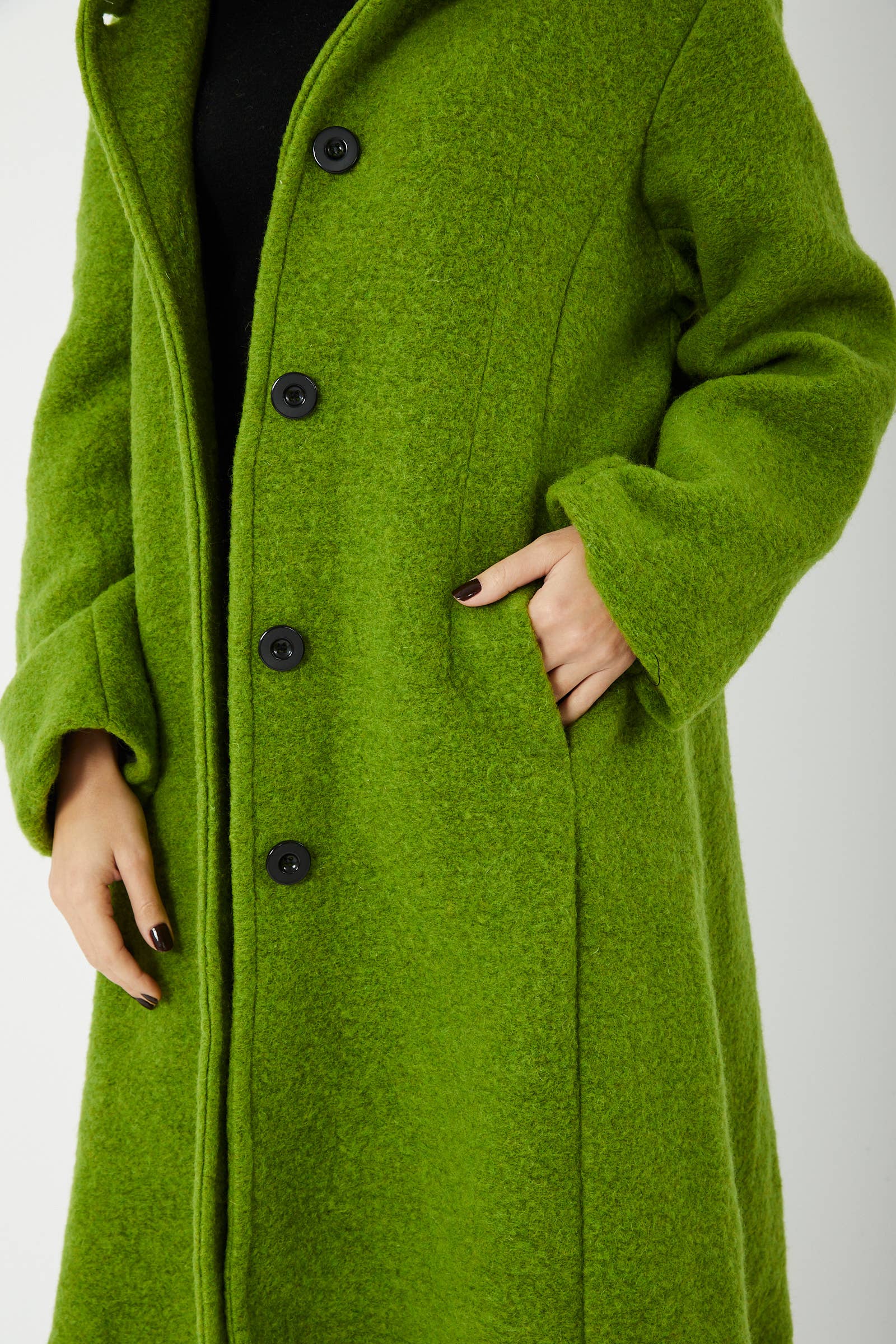 ORNELLA PARIS - Wholesale Coat - Women's - BLL-M4206 wool blend coat24