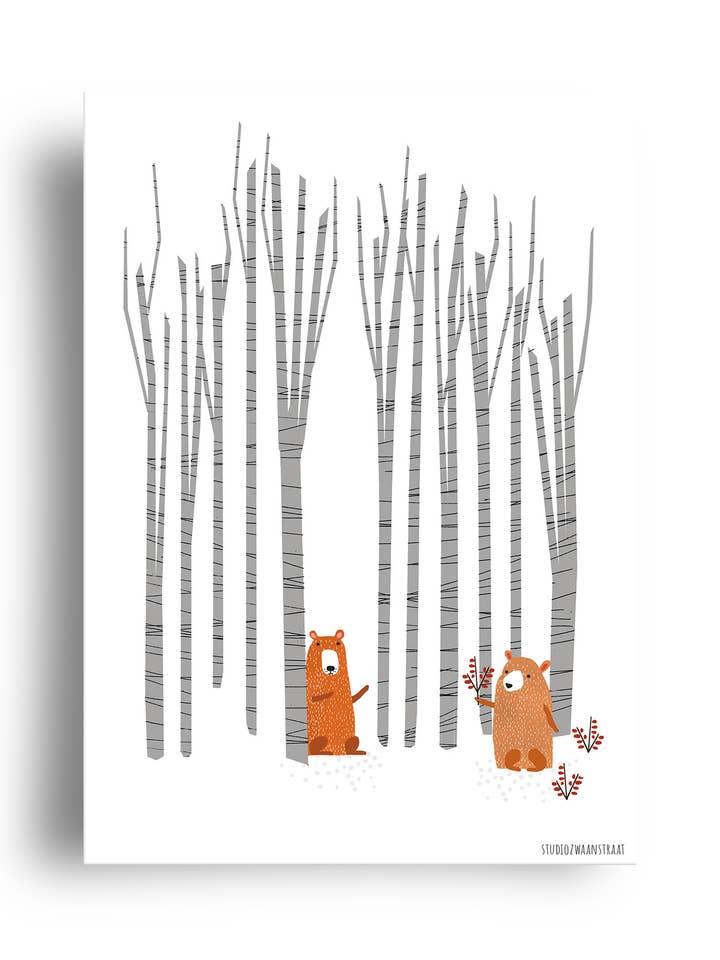 postcard ‘flowers’ for wholesale by STUDIOZWAANSTRAAT