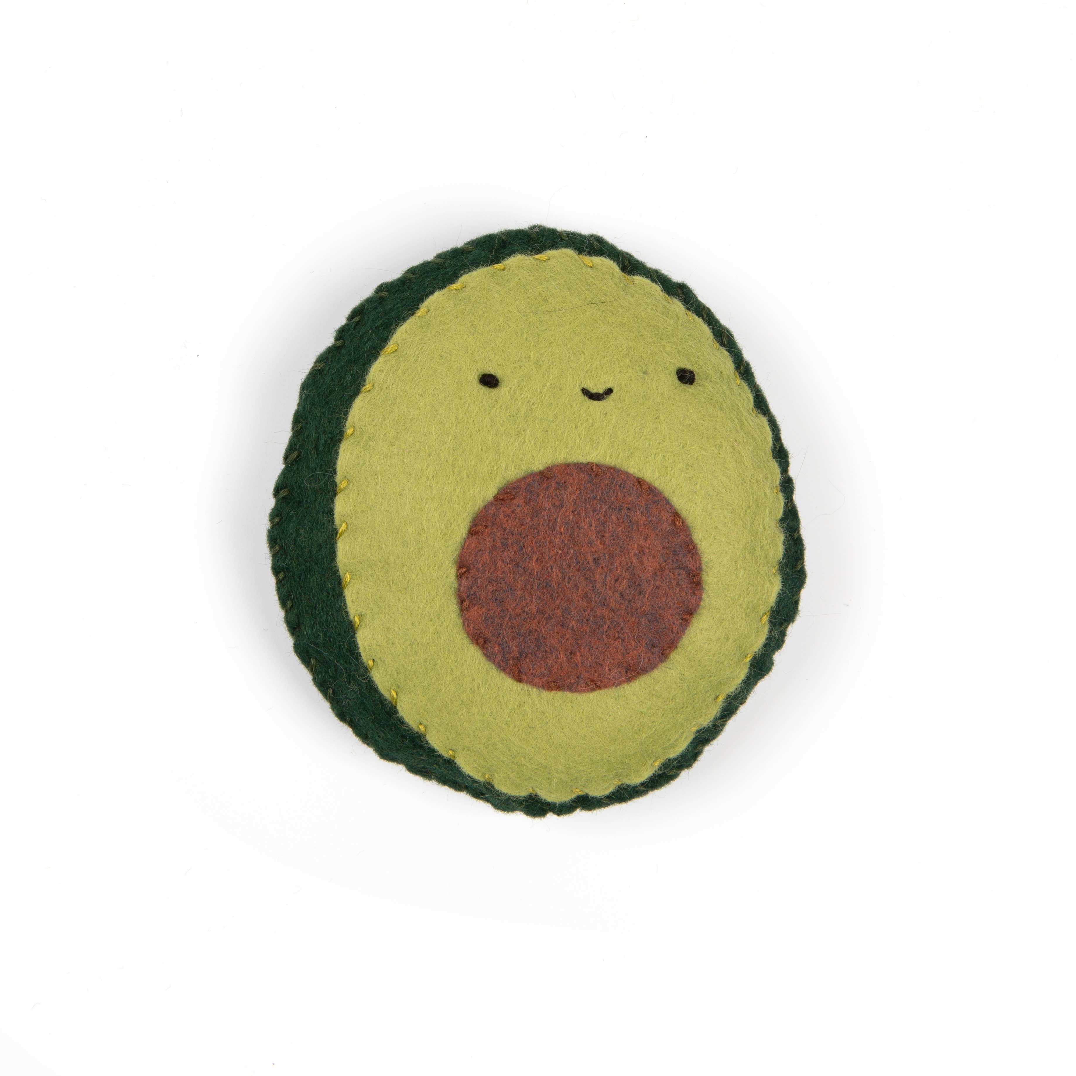 Heron Hill Stitch Co - Wholesale Craft Sewing Kit - Frida the Unstoppable Avocado - DIY Craft Kit