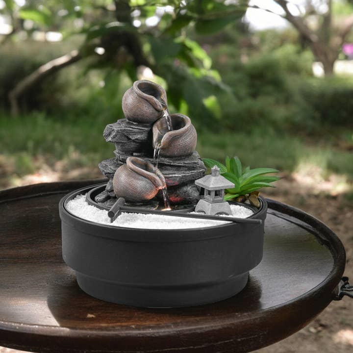 Zen'Arôme – Engroshandel Bordpynt – Zenhave & Indendørs Fontæne Oasis - Zen Atmosfære Dekoration5