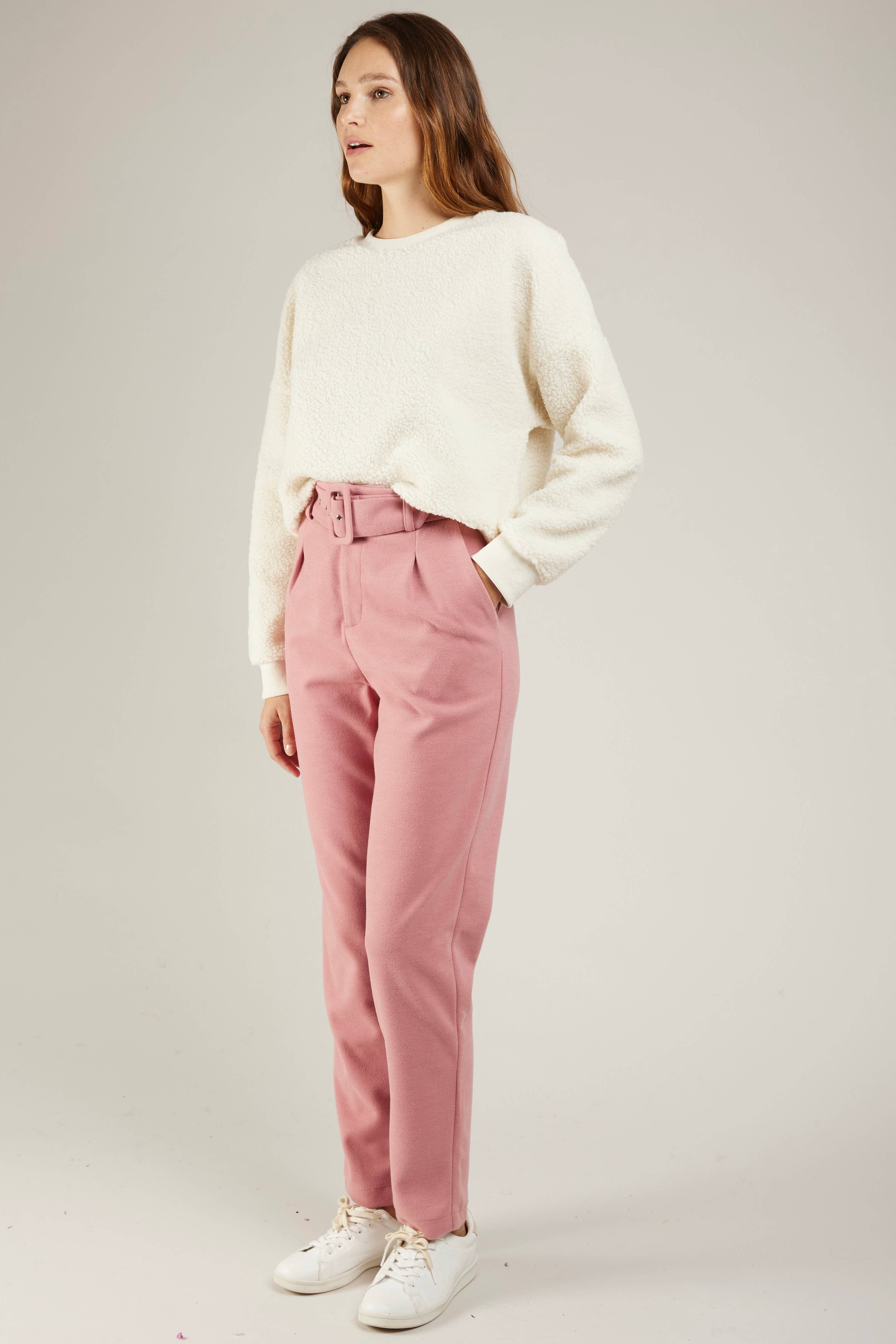 Andy & Lucy - Wholesale Pants - Women's - BRIANNA - Trousers with belt13