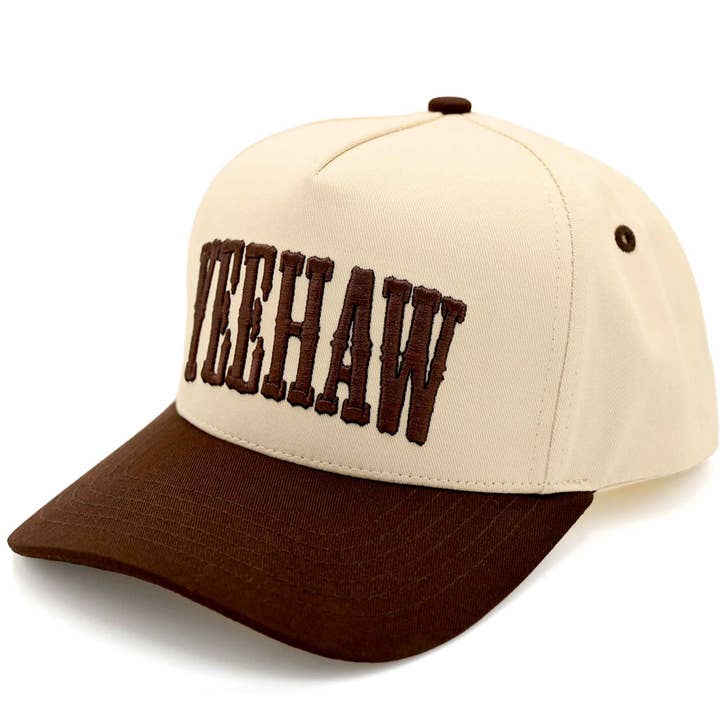 MiMi Wholesale - Wholesale Trucker Hat - Women's - TCM0046 "YEEHAW" Puff Embroidered Trucker Hat3