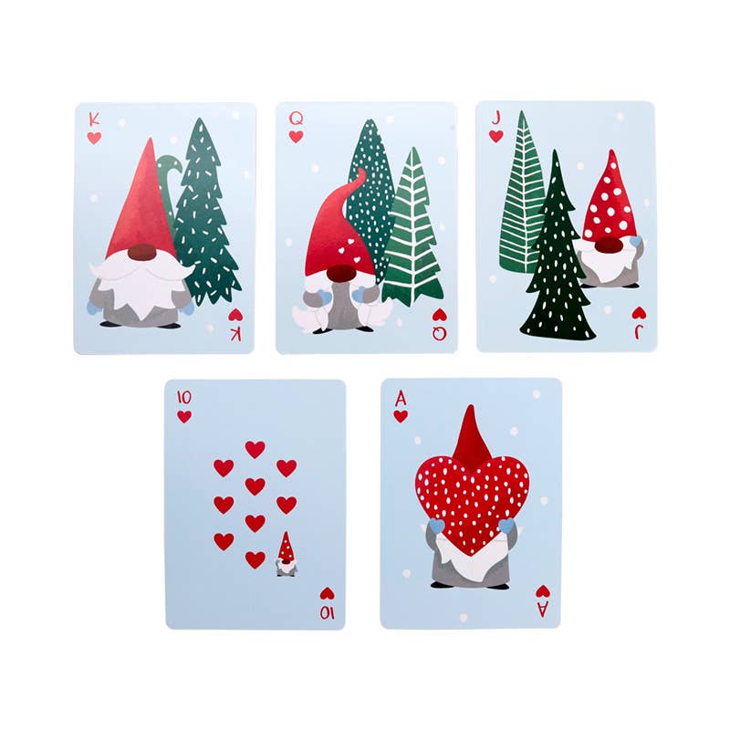 Puckator EU - Wholesale Playing Cards - Christmas Gonk Standard Playing Card Deck4