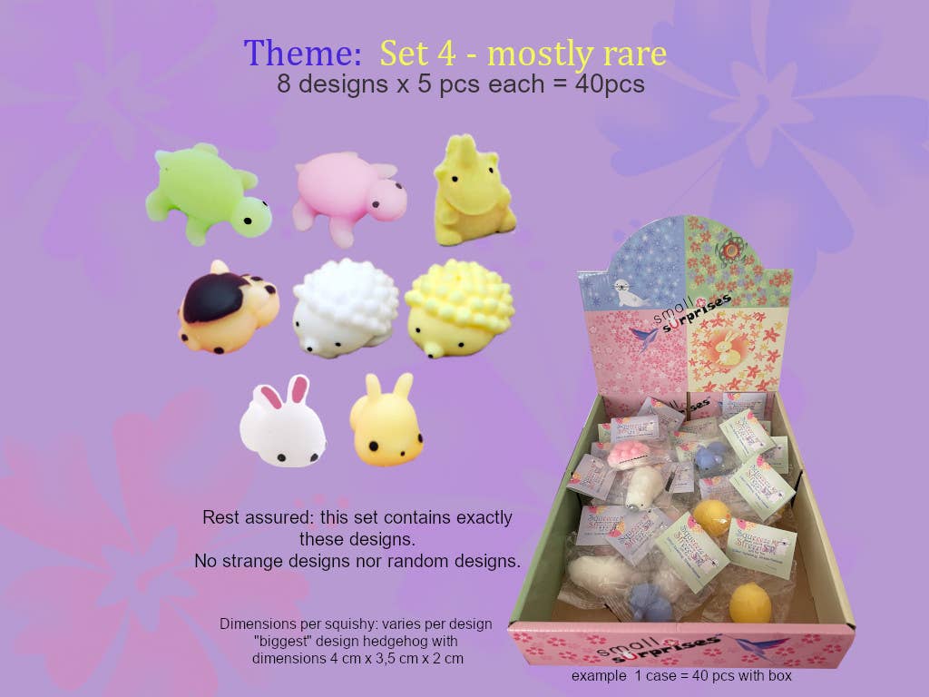 Small Surprises - Wholesale Squishy Toy - Kids & Baby - Squishy mochi fidget toy cute silicon animal anti-stress3