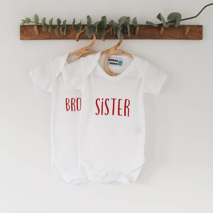 Brother Sister Vest/Tee for wholesale by Amber and Noah