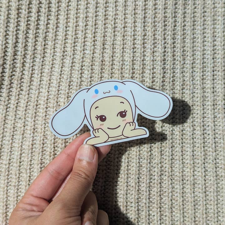 Petty Party - Wholesale Sticker - Cinnamoroll Baby Mini Peeker Vinyl Sticker