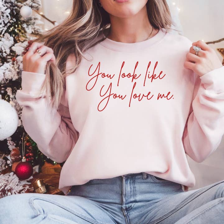 On dirait que tu aimes mon sweat-shirt. pour la vente par The Jasper Boutique