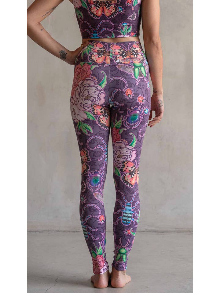 Eagle Rock Werkshop® - Wholesale Athletic/Lounge Leggings - Women's - Enchanted Garden Athleisure Leggings