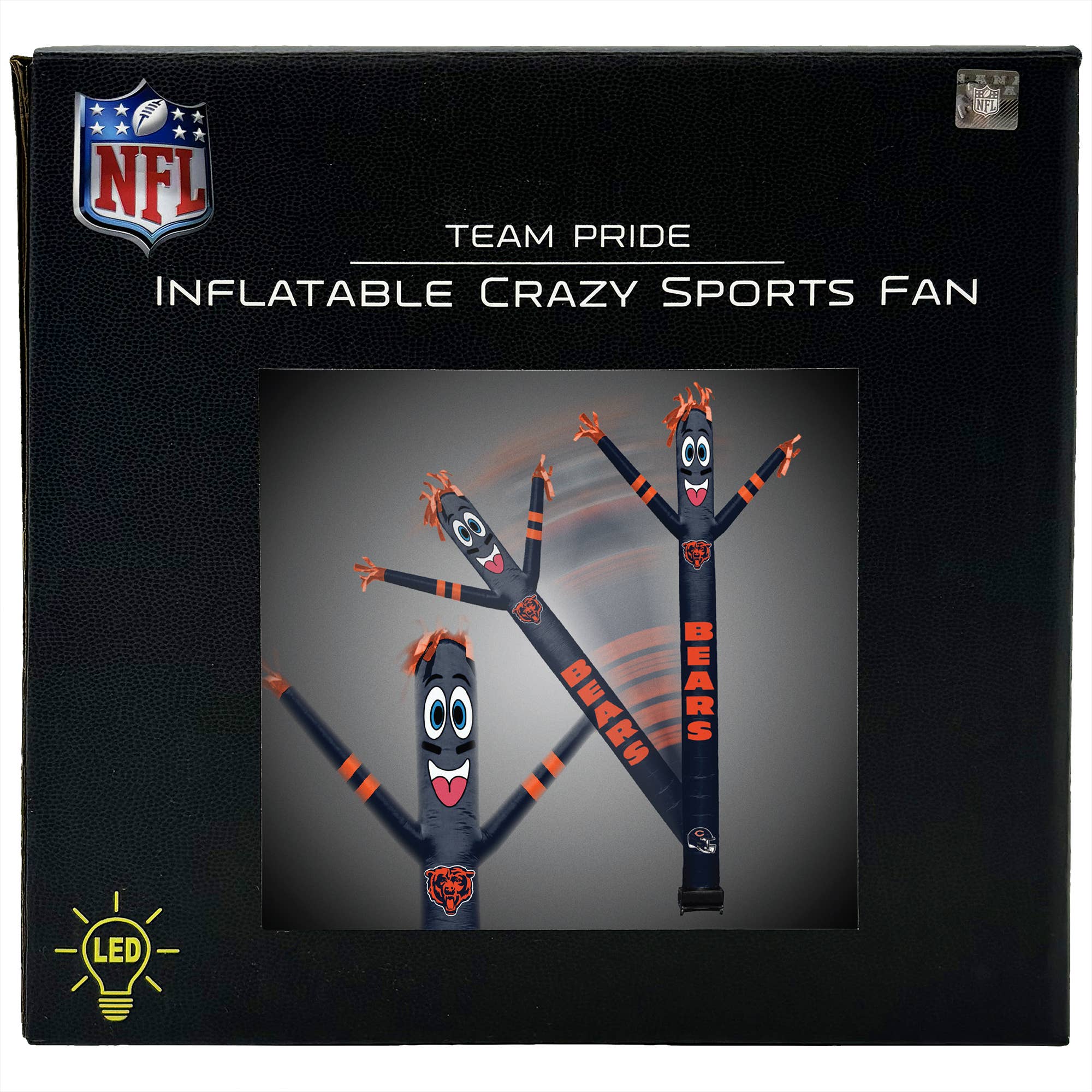 Sporticulture - Wholesale Inflatables - NFL CHICAGO BEARS INFL CRAZY SPORTS FAN4