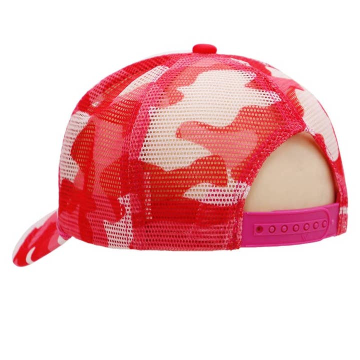 Cap Zone – Großhandel Trucker-Cap – Unisex – Trucker-Hut aus Schaumstoff mit fünf Paneelen in Camouflage-Design10