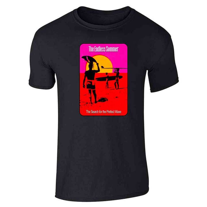 The Endless Summer Movie Surfing Surfer 60s Unisex Tee for wholesale by Pop Threads