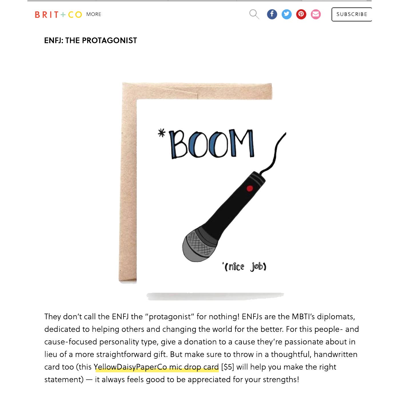 Yellow Daisy Paper Co. - Wholesale Congratulations Card - Drop The Mic Retirement Congratulations Card1