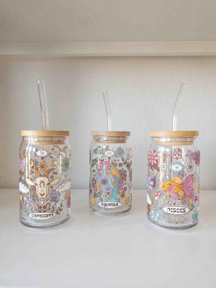 Zodiac-glasbägare – 16 oz för wholesale av Be Bold Stay Bold