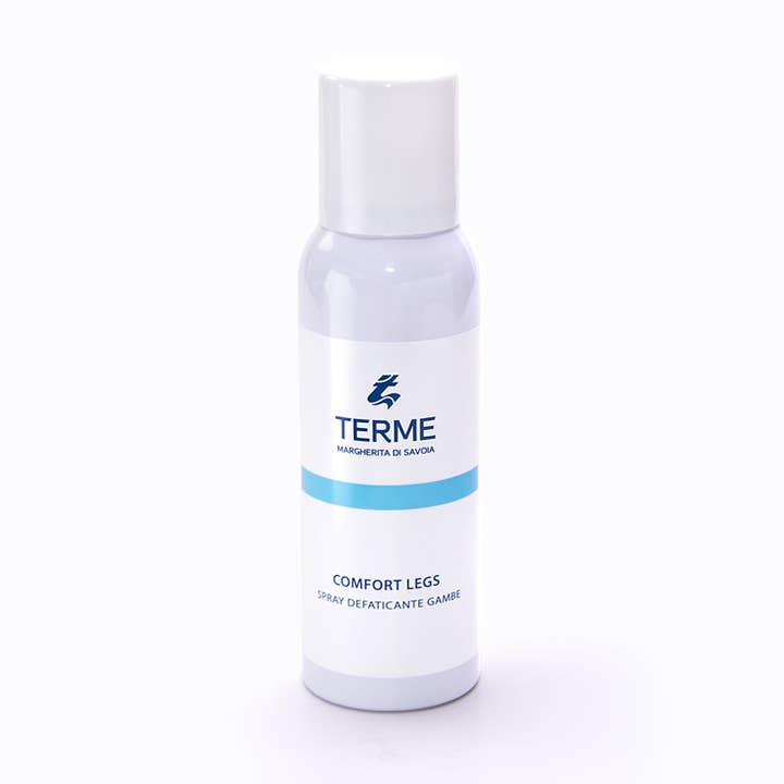 Comfort Legs-spray med termalvatten, 100 % tillverkad i Italien för wholesale av Terme Margherita di Savoia