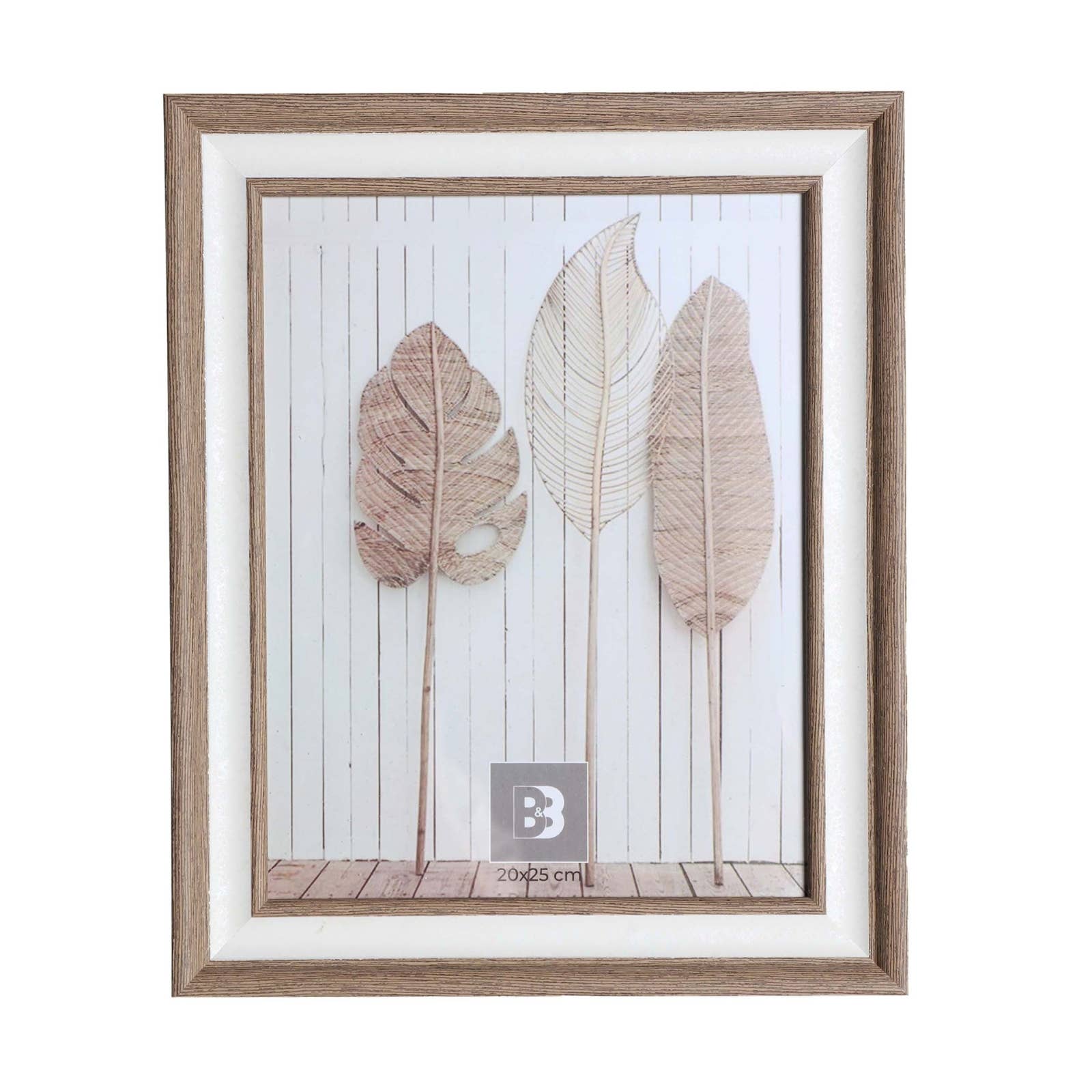 B&B - Wholesale Picture Frame - Photo Frame, Made of MDF Wood, in Brown Color, 25X2X30cm0