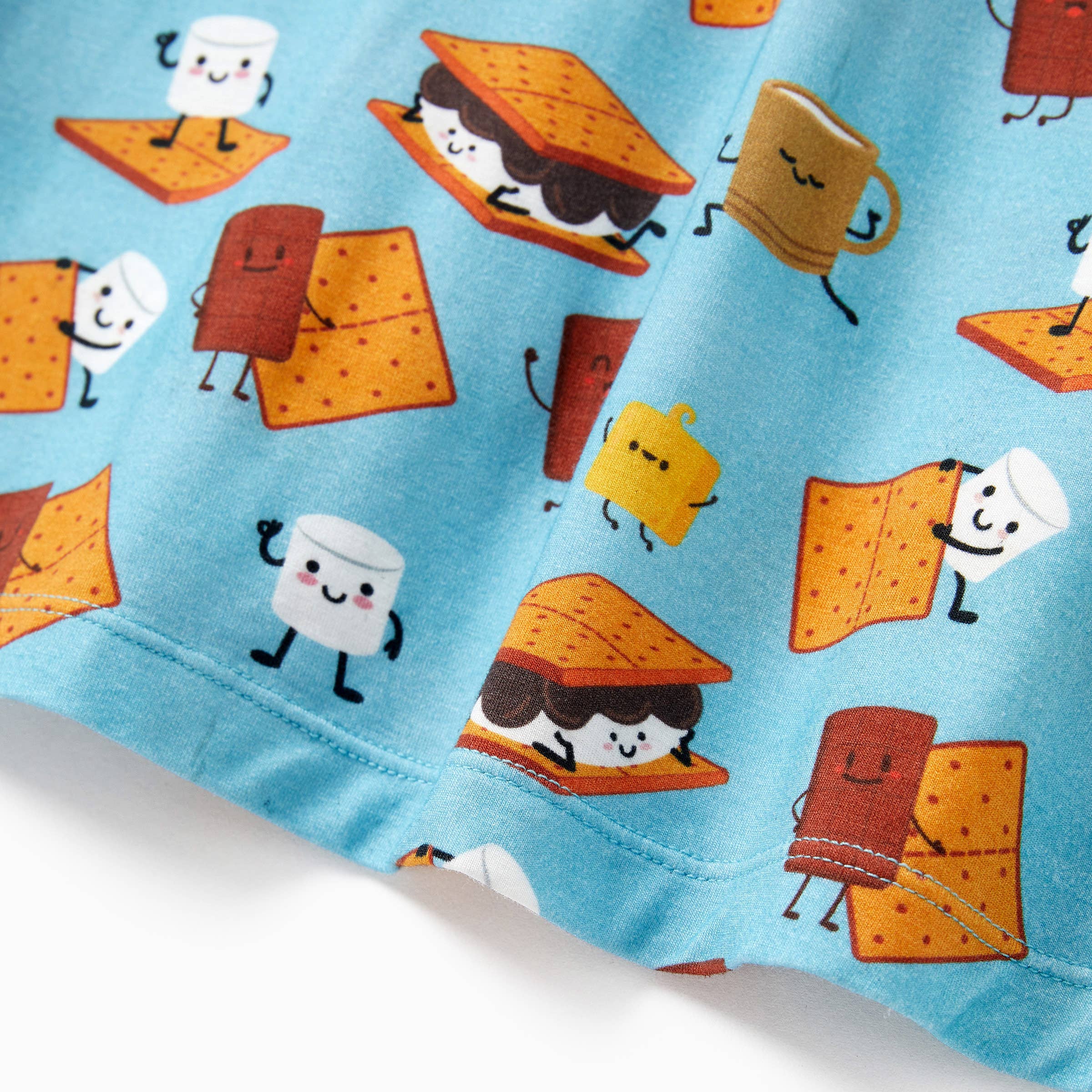 Green Bamboo Family Matching PJs Sets Cute Tops & Long Pants for wholesale on Faire18