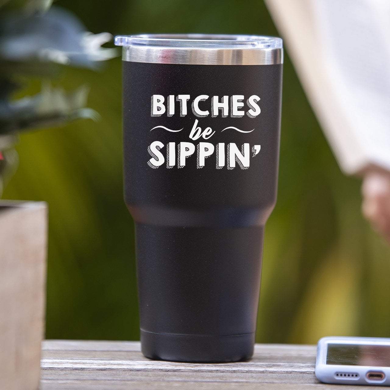 Soulful Wear – Großhandel Thermotasse/-becher – Bitches Be Sippin' - Becher2