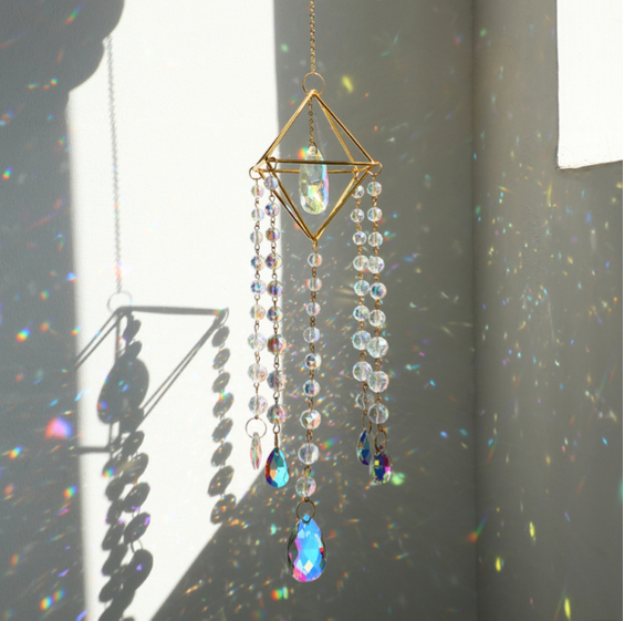 Crystolver (We Cover All Import Fees) - Wholesale Suncatcher - Chandelier Crystal Prism Suncatcher Decor6