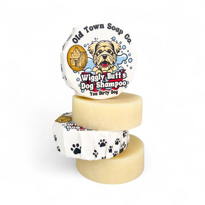 Old Town Soap Co. - Wholesale Pet Shampoo - Dog - Dog Shampoo Bar -Ultra Conditioning -Dog Friendly Ess Oils2